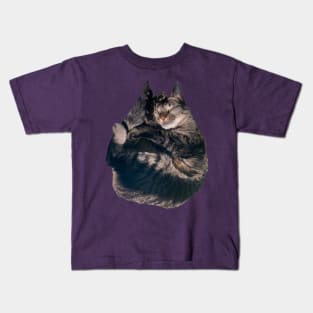 Snuggle Kitty Kids T-Shirt